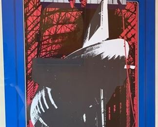 Led Zeppelin Winterland Concert Poster Framed Bonzo Dog Band Roland Kirk Wolfgang's Vault Frame: 26x21 Poster: 22x14in HxWxD