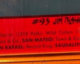 The Doors 1967 Fillmore Concert Poster Procol Harum Mt. Rushmore Frame: 37x28. Poster: 32x21.5 HxWxD