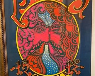 2pc Chuck Berry Sons of Champlin & The Kinks Elton John Concert Posters Frame: 26x31 Chuck Berry: 19 7/8 x 14in. Elton John: 21x14in HxWxD