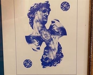 2pc Chuck Berry Sons of Champlin & The Kinks Elton John Concert Posters Frame: 26x31 Chuck Berry: 19 7/8 x 14in. Elton John: 21x14in HxWxD