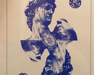 2pc Chuck Berry Sons of Champlin & The Kinks Elton John Concert Posters Frame: 26x31 Chuck Berry: 19 7/8 x 14in. Elton John: 21x14in HxWxD