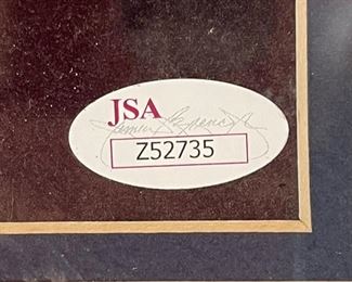 1961 New York Yankees Signature Collage Photo Autograph w/ COA Mickey Mantle Yogi Berra Frame; 37 x 35 HxWxD