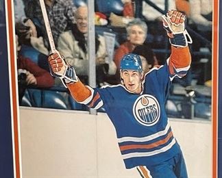 Wayne Gretzky Signed Photo Collage Autograph w/ COA Frame; 19.5 x 23.5 HxWxD