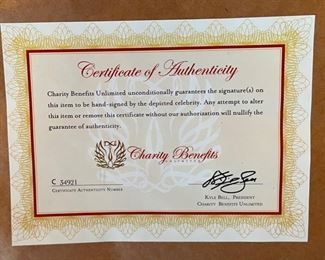 Wayne Gretzky Signed Photo Collage Autograph w/ COA Frame; 19.5 x 23.5 HxWxD