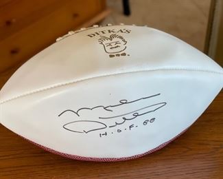Mike Ditka HOF 88 Signed Football Autograph Full size
