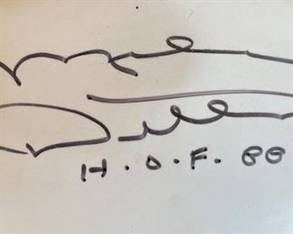 Mike Ditka HOF 88 Signed Football Autograph Full size