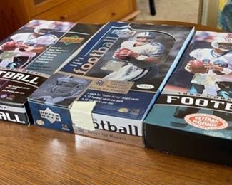 3 1990s Boxes Upper Deck Football Cards 1997 1998