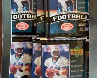3 1990s Boxes Upper Deck Football Cards 1997 1998