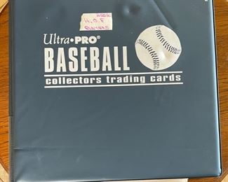 270+ MLB Hall of Farmer Baseball Cards in binder 11.5x12.5x2.5 HxWxD