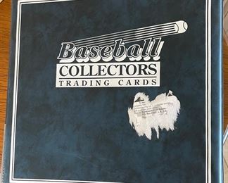 500+ Baseball Cards 1990s Team sets in binder 11.5x12.5x2.5 HxWxD