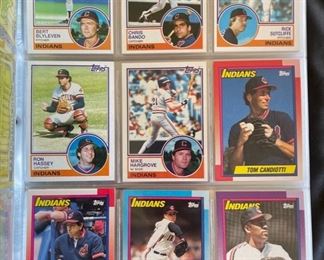 500+ Baseball Cards 1990s Team sets in binder 11.5x12.5x2.5 HxWxD