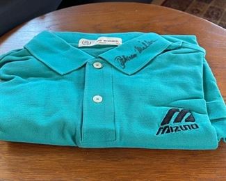 John Miller Signed Mizuno Polo Autograph Sz: SM