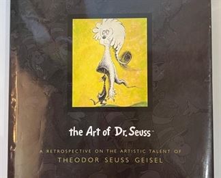 The Art of Dr. Suess. A Retrospective. Theodor Seuss Geisel. 2002 HC. Rare book 12.5x9.25