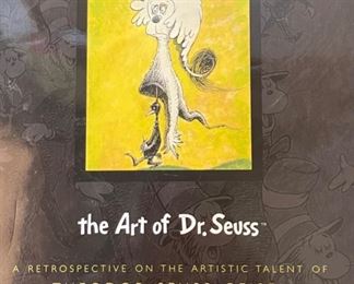 The Art of Dr. Suess. A Retrospective. Theodor Seuss Geisel. 2002 HC. Rare book 12.5x9.25