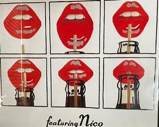 Andy Warhol's Velvet Underground Poster Framed 37.5x25.5in HxWxD