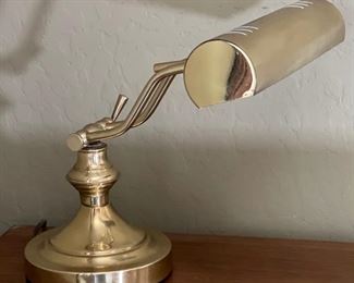 Brass Piano Light