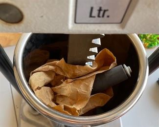 Edelstahl 9 ltr Sausage Stuffer 28x15x10in HxWxD