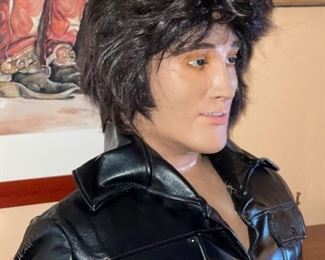 Elvis Presley Tapestry Chicago 1978 35 x 26 HxWxD