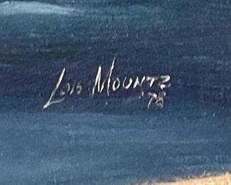 Lois Moutz Original Art Ocean Waves 16 x 20 HxWxD