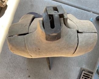 Antique Adjustable Dress Form Mannequin 32x15x11in HxWxD