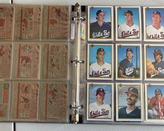 55+ Topps Baseball cards 1960s-1980s 11.5x10in