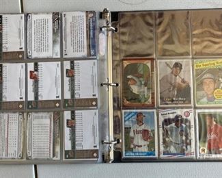 55+ Topps Baseball cards 1960s-1980s 11.5x10in
