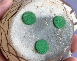 Primitive Horned Owl Mexican Pottery	5.4x3.5in	
