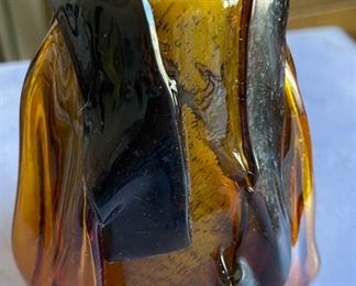 Artist Made Studio Glass Vase	5.5in H x4.5 W	
