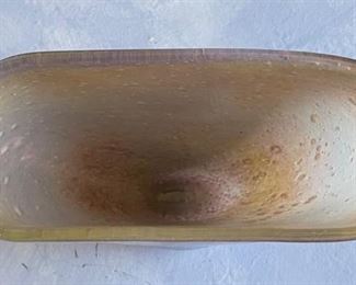 Romanian Art Glass Vase LIP	7x8x3in	HxWxD
