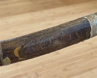 Antique Thonet Bentwood Cane Rocking Chair Poland	41x20x40in	HxWxD
