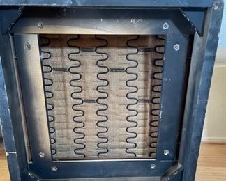 1970s Thonet Bent Plywood Plush Armless  Chair Dark Finish Bentwood Molded Wood	28x29x34in seat:  14.5in	HxWxD
