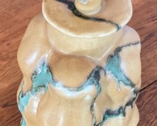 Hernandez Ceramic Lidded Jar	13x9x6in	HxWxD
