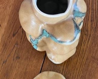 Hernandez Ceramic Lidded Jar	13x9x6in	HxWxD
