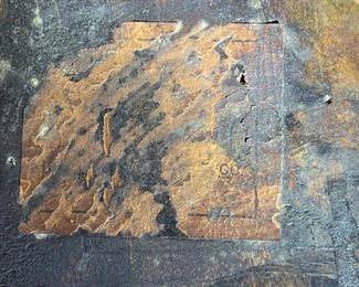 Antique Swivel Claw & Ball Piano Stool High Back Chair Holtzman & Son	35x15.5x17.5	HxWxD
