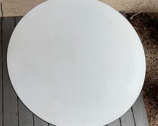 Eames Herman Miller Office 36in Round Table MCM Aluminum Base	28in H x 36in Diameter	
