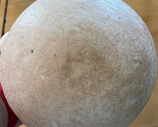 Primitive Mexican Pottery Figure	9in H x 6.5in Diameter	
