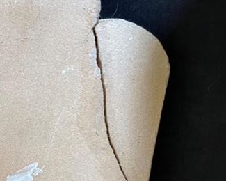 Artist Made Face Ceramic Face Wall Hanging	12.5x12x4in	HxWxD
