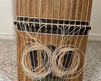 Japanese Koto Stringed Instrument Zither	75x10x4in	HxWxD

