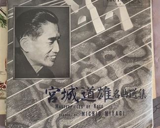 Japanese Koto Stringed Instrument Zither	75x10x4in	HxWxD
