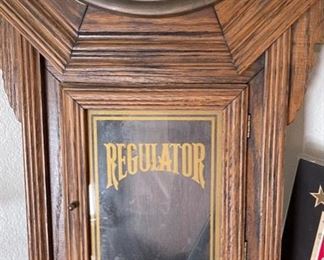 HC Clockmakers Calendar Clock Regulator	38x14x4.5in	HxWxD
