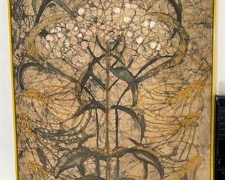 Summer Batik Art	45x30x1.5in	HxWxD
