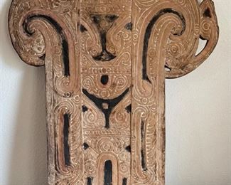Primitive Wood Carving	28x22in	
