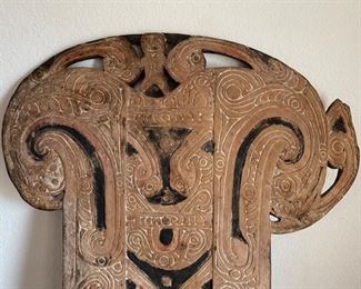 Primitive Wood Carving	28x22in	
