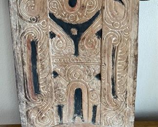 Primitive Wood Carving	28x22in	
