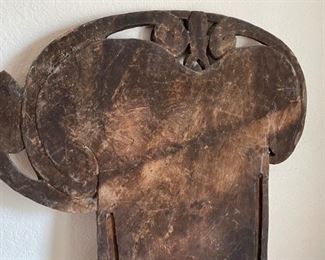 Primitive Wood Carving	28x22in	
