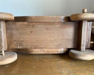 Hand Made Wood Automobile Doug Gavin Master Toymaker	13x12.5x31.5in	HxWxD
