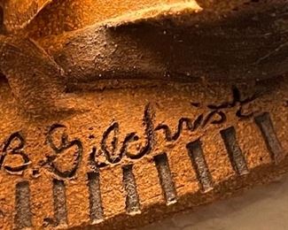 Gilchrist Ceramic Sconce Art Face pottery Studio Art	10x12x5in	HxWxD
