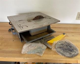 Work force tile saw model THD550		
