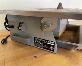 Work force tile saw model THD550		
