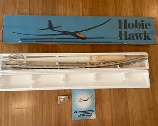 Hobie Hawk ARF kit Hobie Hawk SailPlane	Outside box dimensions 51X10X7	
